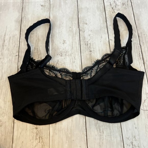 WACOAL Evocative Edge Underwire Black Full Coverage Bra - NEW Multiple Sizes - Picture 4 of 12